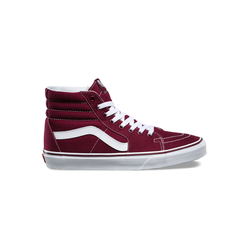 vans sk8 hi bordeaux