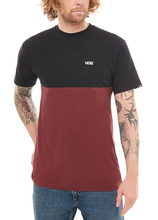 vans t shirt bordeaux